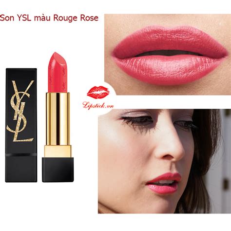 ysl rouge rose 52 review.